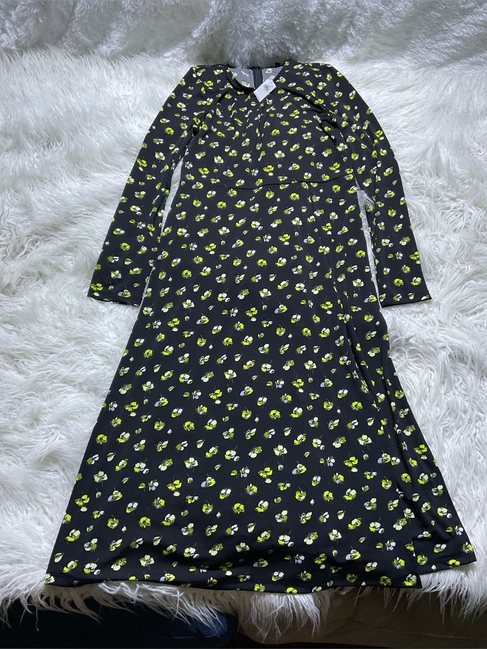 NWT Banana Republic Floral Midi Dress with Slit